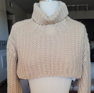 Crop sweater